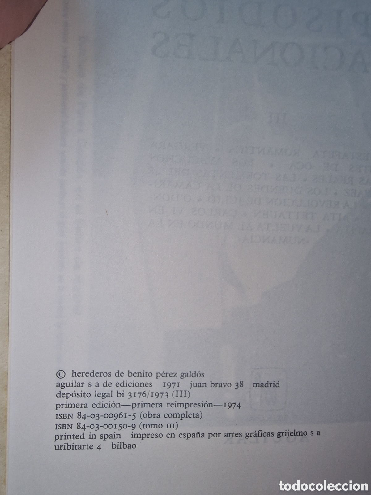 Libros de segunda mano: Perez Galdos, Obras Completas - Foto 11
