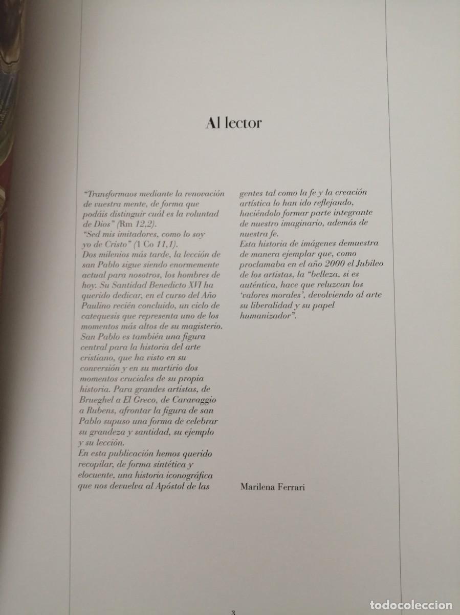 Libros de segunda mano: FMR. San Pablo en el Arte - Foto 7