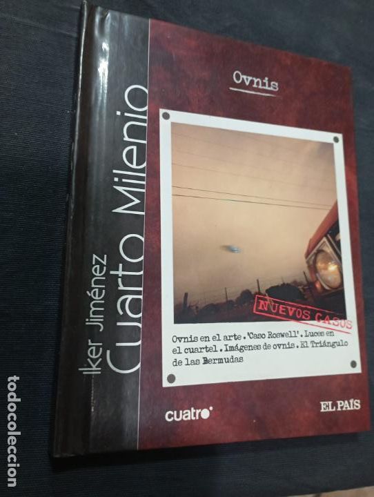 Libros de segunda mano: DVD.OVNIS. IKER JIM&Eacute;NEZ. CUARTO MILENIO. EL PA&Iacute;S. - Foto 1
