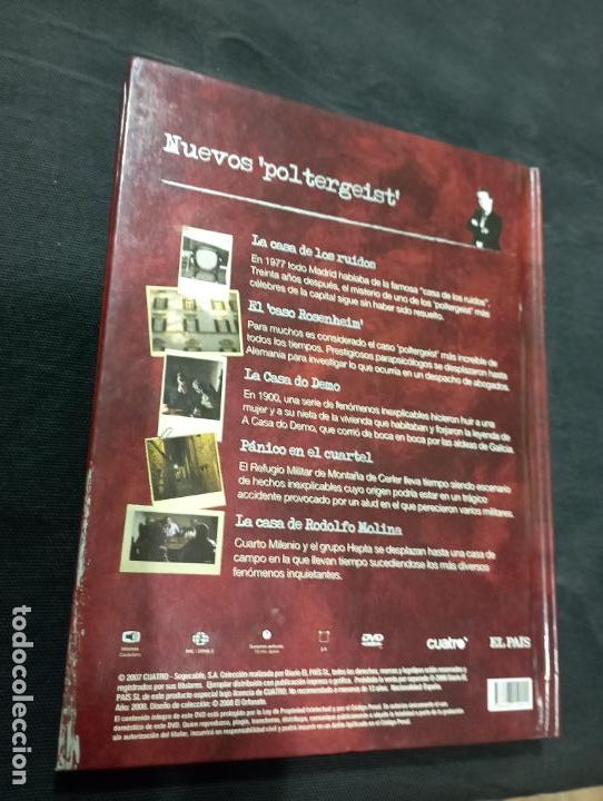 Libros de segunda mano: DVD.POLTERGEIST. CUARTO MILENIO. EL PA&Iacute;S. - Foto 2