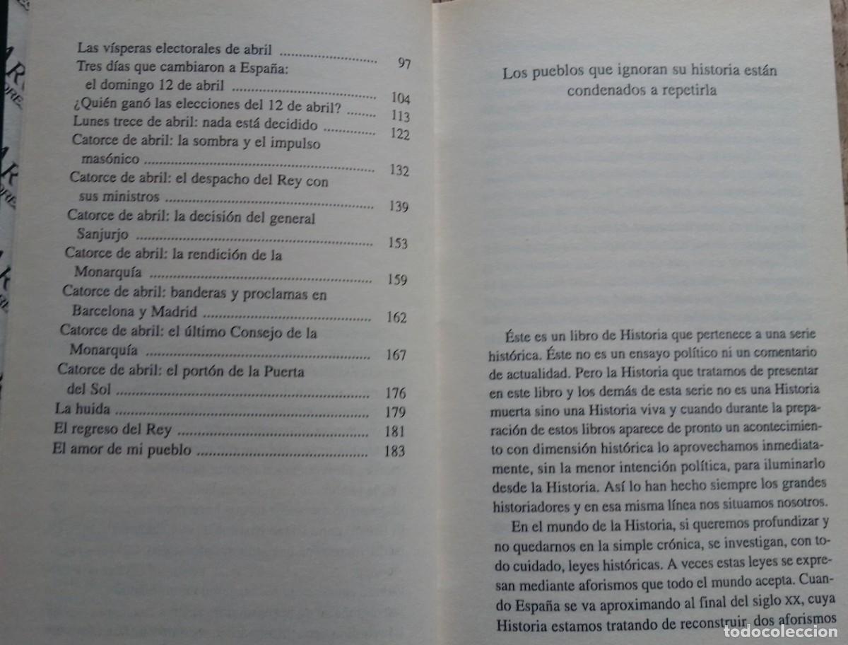 Libros de segunda mano: Monarqu&iacute;a y rep&uacute;blica: jaque al rey (1931). Ricardo de la Cierva - Foto 3