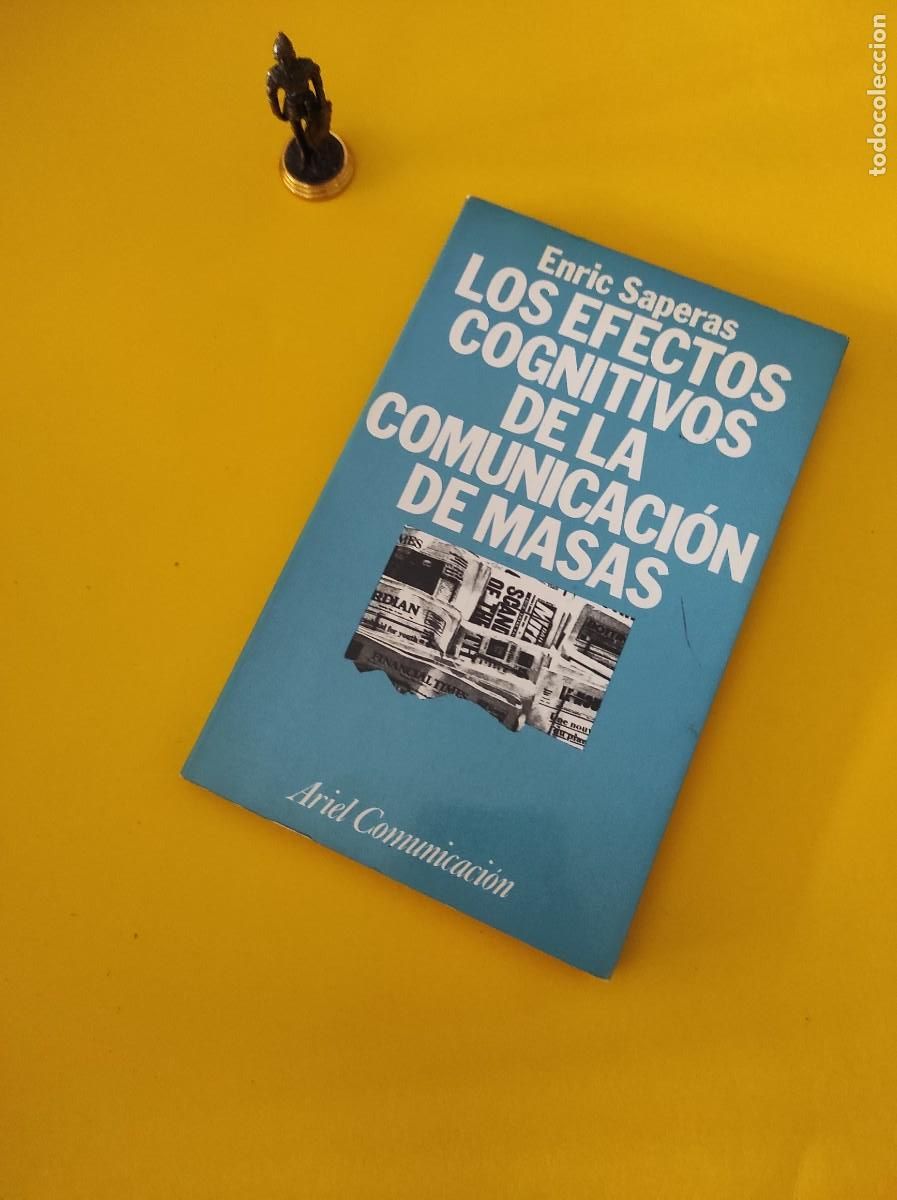 Libros de segunda mano: LOS EFECTOS COGNITIVOS DE LA COMUNICACI&Oacute;N DE MASAS - Saperas, Enric - Foto 1
