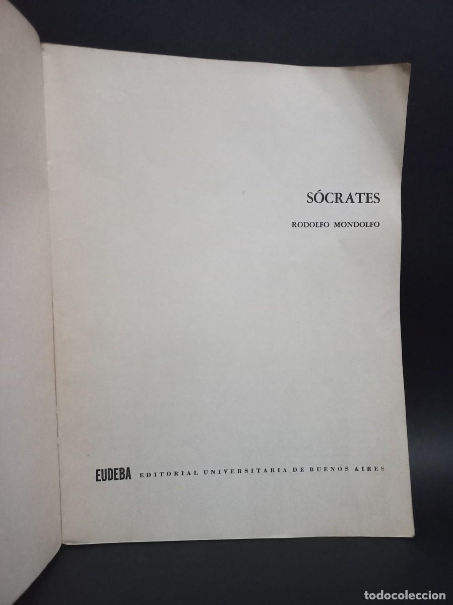 Libros de segunda mano: R. Mondolfo - S&oacute;crates - Segunda edici&oacute;n - 1959 - Foto 2