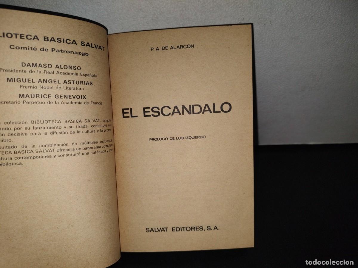 Libros de segunda mano: 82- EL ESC&Aacute;NDALO - P. A. DE ALARC&Oacute;N - Foto 4