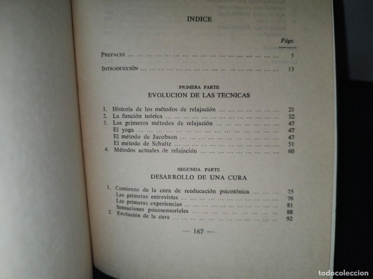 Libros de segunda mano: 82- LA RELAJACI&Oacute;N - DR. J. G. LEMAIRE - 1974 - Foto 7