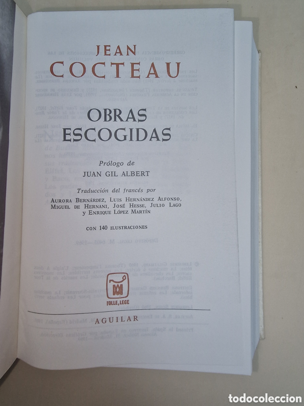 Libros de segunda mano: Jean Cocteau, Obras Escogidas - Foto 4
