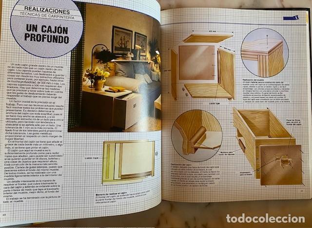 Libros de segunda mano: CONSTRUCCION DE MUEBLES vol. 9 PRACTICO, IDEAS Y SOLUCIONES DE BRICOLAJE - Foto 4