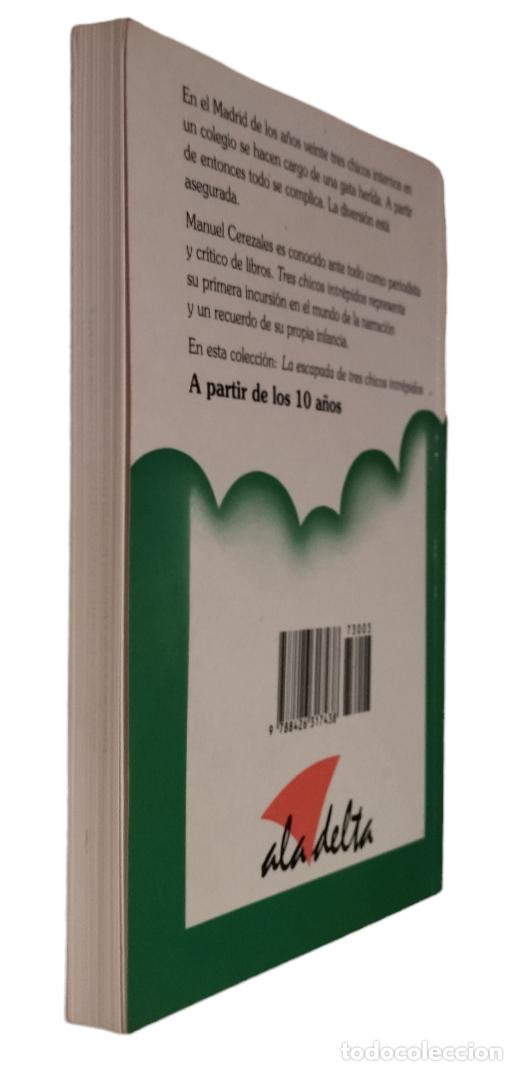 Libros de segunda mano: TRES CHICOS INTR&Eacute;PIDOS / MANUEL CEREZALES. ALA DELTA - Foto 2