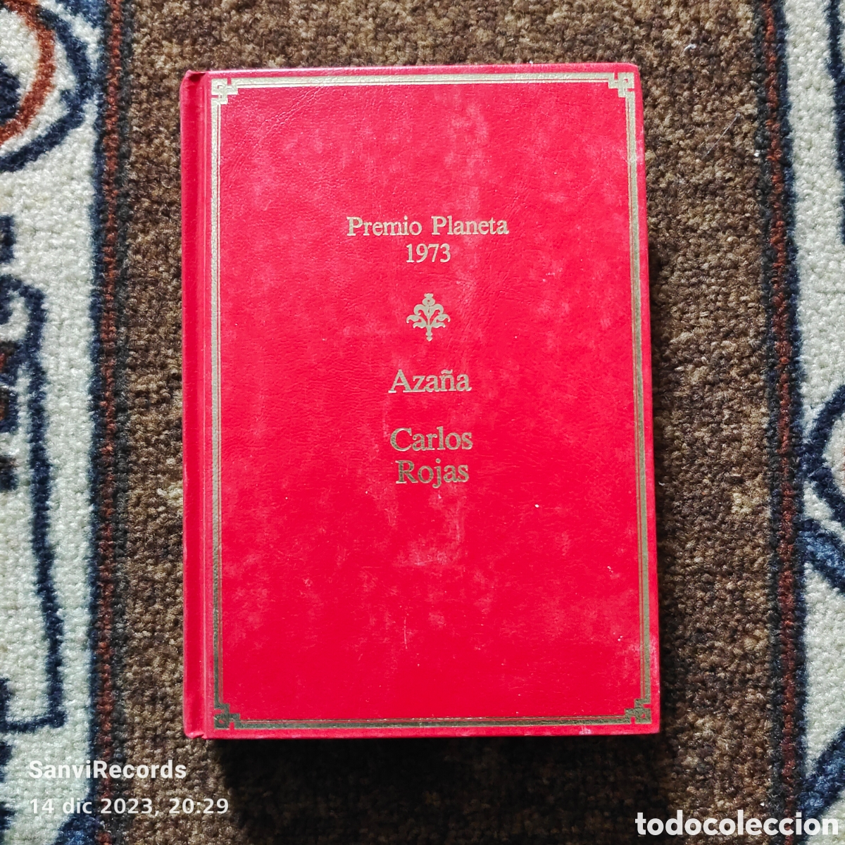 Libros de segunda mano: AZA&Ntilde;A (CARLOS ROJAS) (PREMIO PLANETA 1973) - Foto 1
