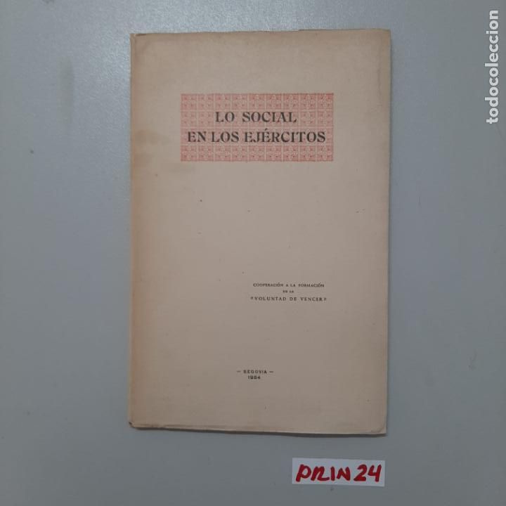 Libros de segunda mano: Lo social en los ejercitos - Foto 1