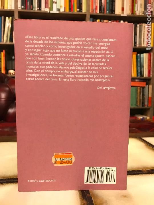 Libros de segunda mano: El tri&aacute;ngulo del amor. Intimidad, pasi&oacute;n y compromiso. Robert J. Sternberg. - Foto 2