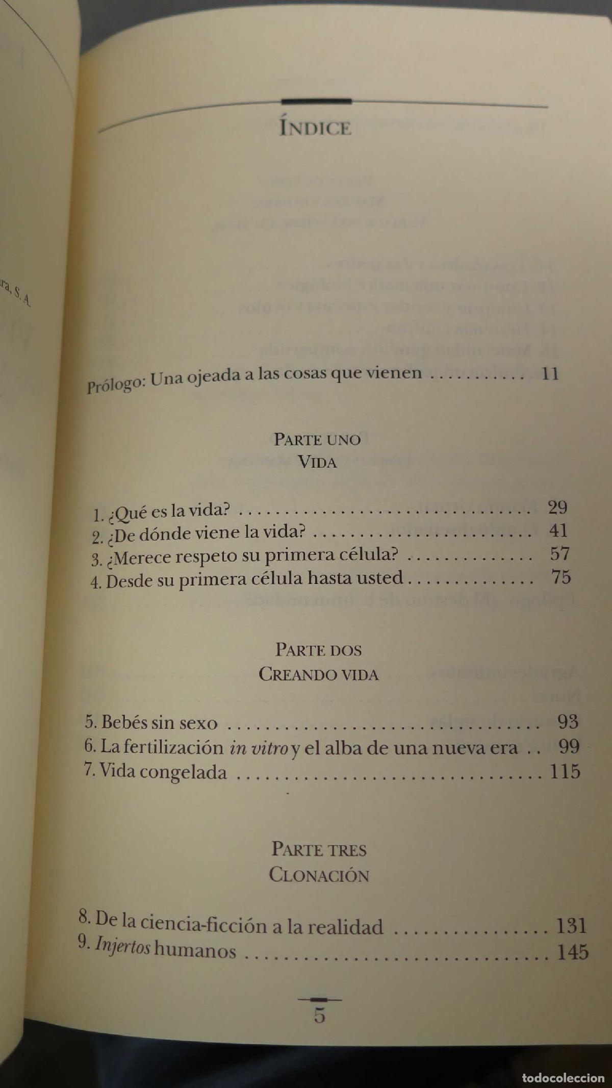 Libros de segunda mano: Vuelta al Eden. Lee M. Silver - Foto 2