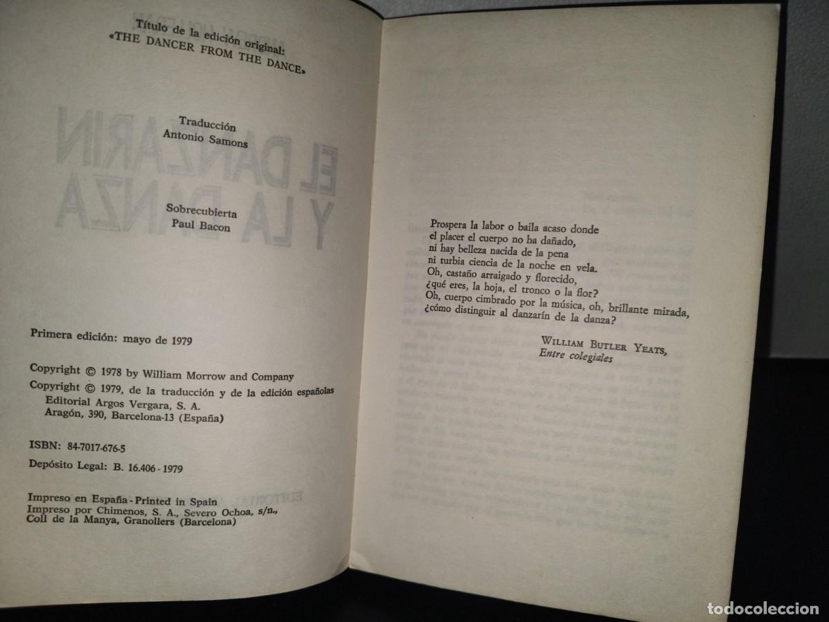 Libros de segunda mano: 84- EL DANZAR&Iacute;N Y LA DANZA - ANDREW HOLLERAN - PRIMERA EDICI&Oacute;N 1979 - Foto 5