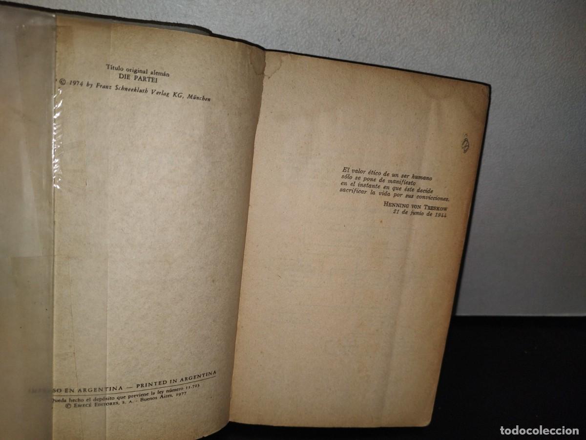 Libros de segunda mano: 84- EL PARTIDO - MICHAEL BURK - 1977 - Foto 4