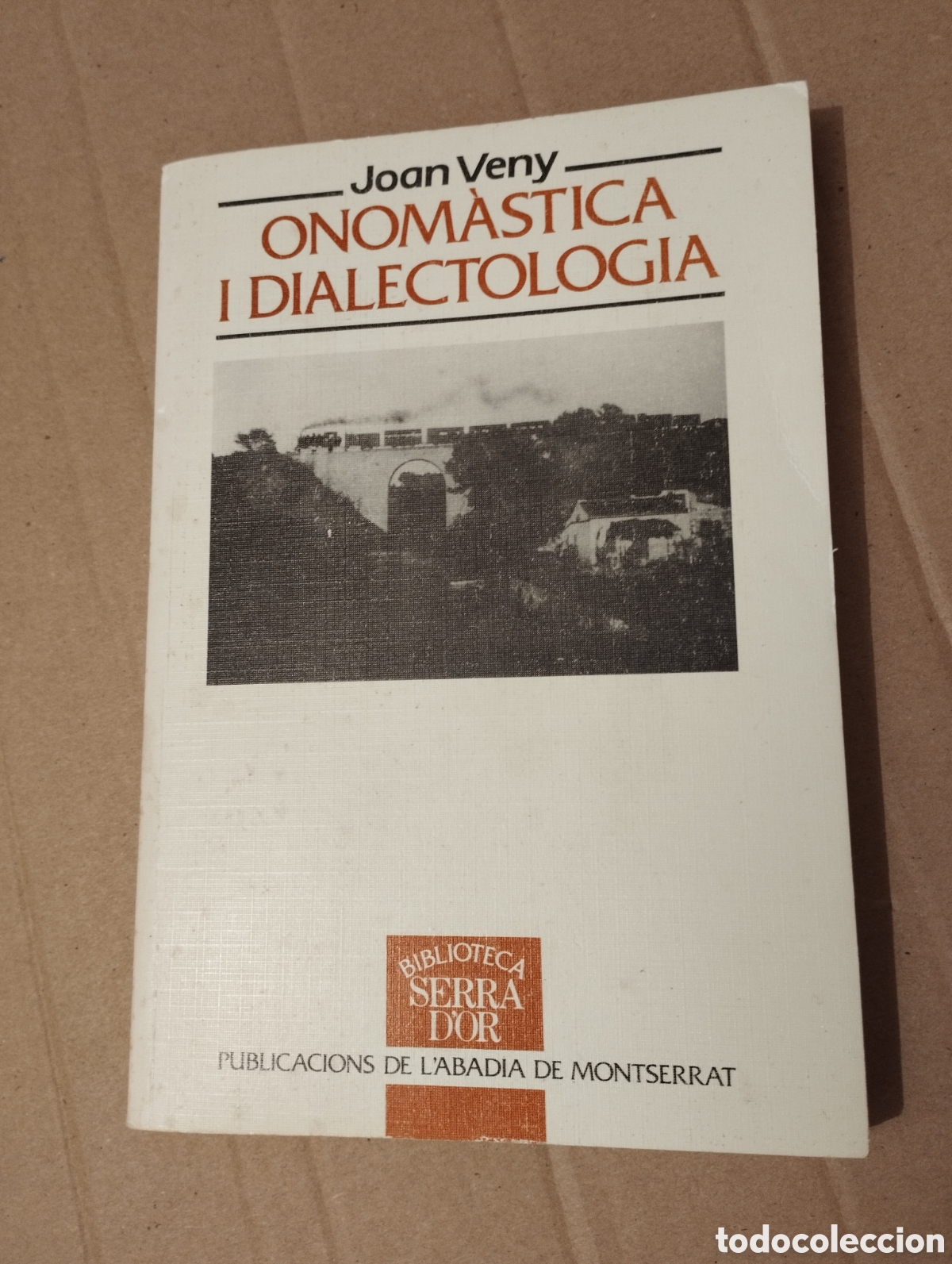 Libros de segunda mano: ONOM&Agrave;STICA I DIALECTOLOGIA (JOAN VENY) - Foto 1