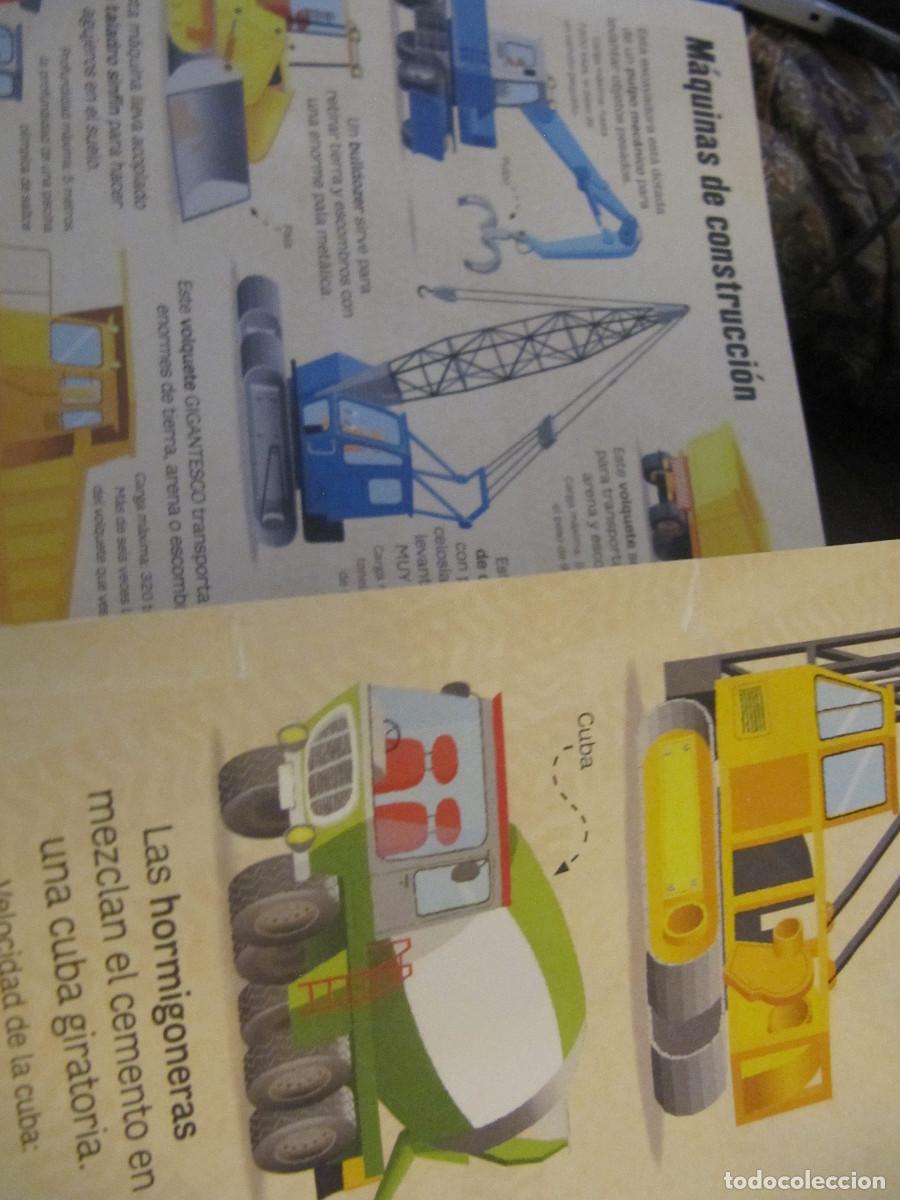 Libros de segunda mano: El gran libro de las grandes m&aacute;quinas USBORNE - Foto 5