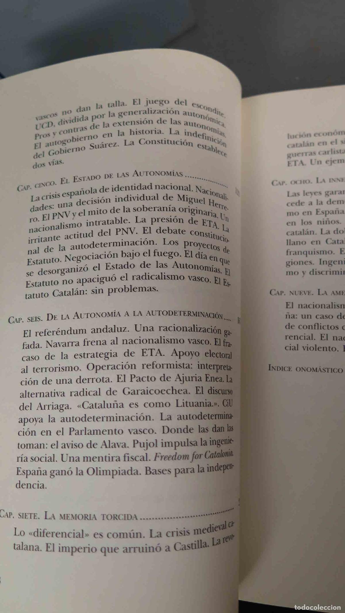 Libros de segunda mano: La amenaza separatista. Miguel Plat&oacute;n - Foto 3