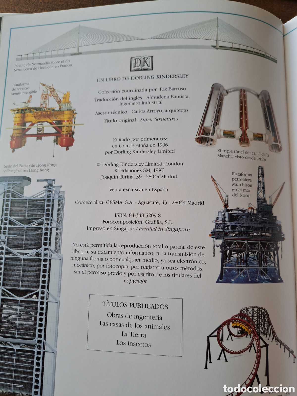 Libros de segunda mano: Obras de ingenier&iacute;a ( tapa dura ) - Foto 5