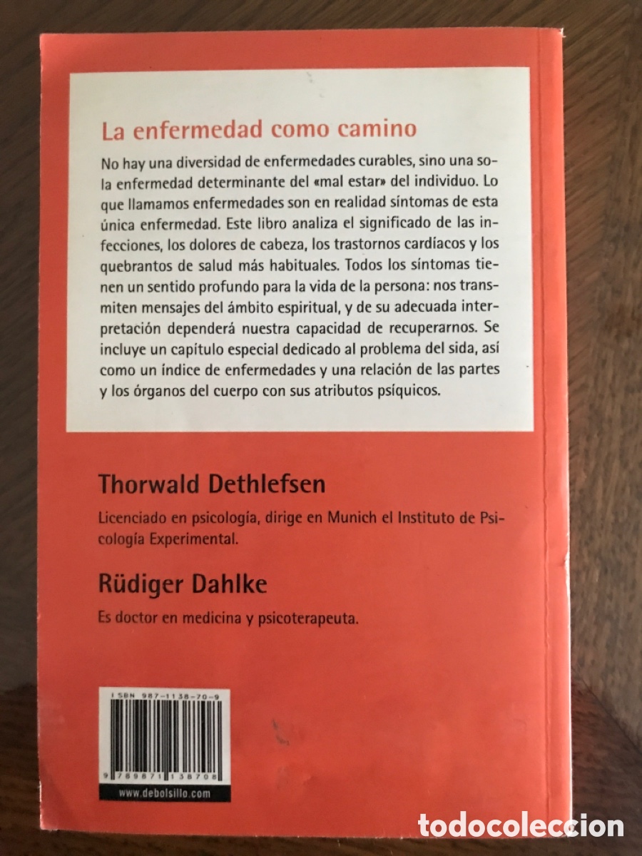Libros de segunda mano: LA ENFERMEDAD COMO CAMINO - Foto 2