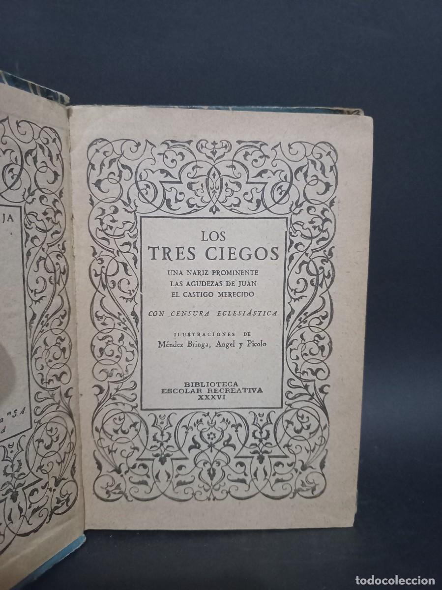 Libros de segunda mano: Los Tres Ciegos - Foto 2