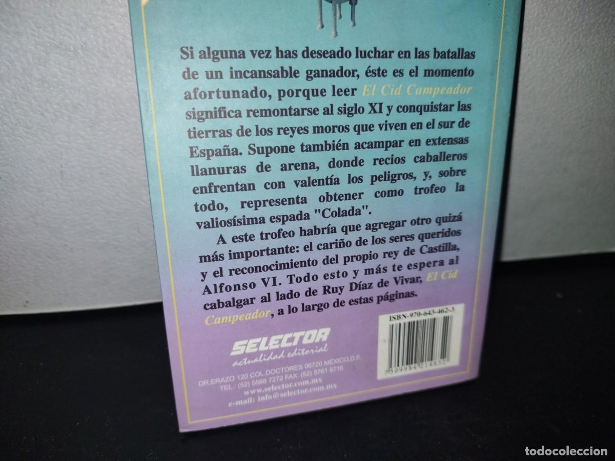 Libros de segunda mano: 84- EL CID CAMPEADOR PARA NI&Ntilde;OS - AN&Oacute;NIMO - SELECTOR 2002 - Foto 3