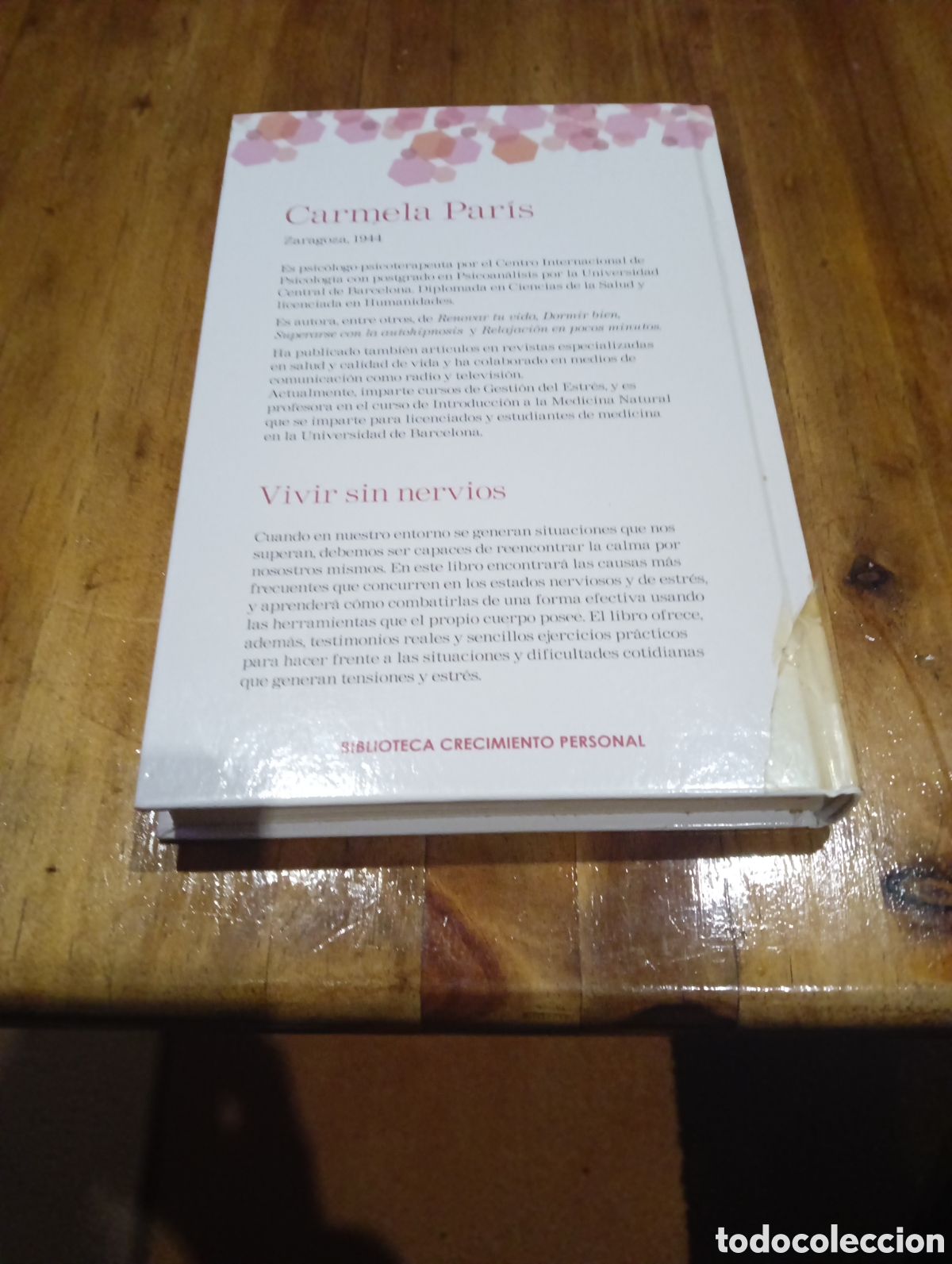 Libros de segunda mano: Vivir sin nervios. Carmela Par&iacute;s. - Foto 6