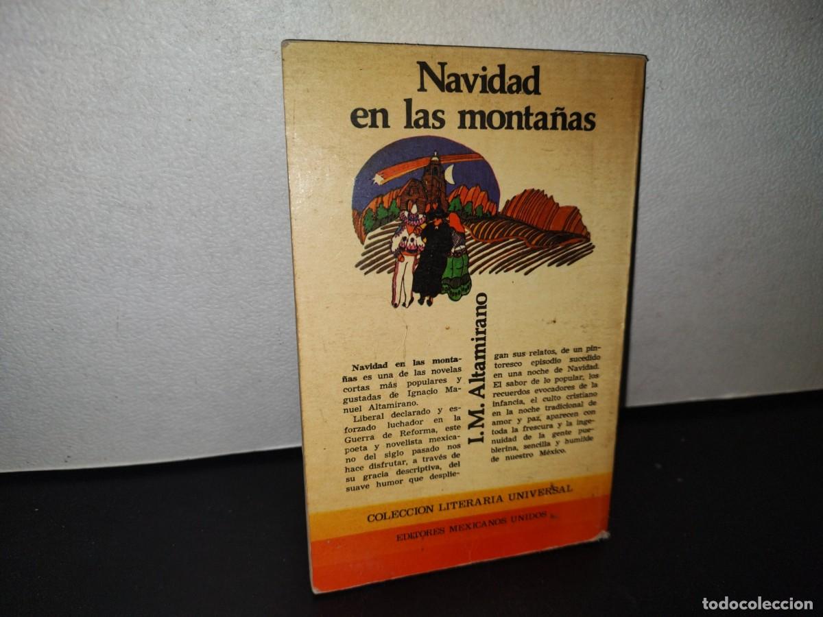 Libros de segunda mano: 84- NAVIDAD EN LAS MONTA&Ntilde;AS - IGNACIO M. ALTAMIRANO - Foto 3