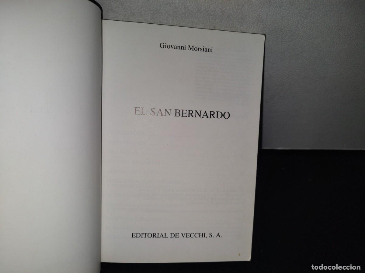 Libros de segunda mano: 84- PERROS DE RAZA. EL SAN BERNARDO - GIOVANNI MORSIANI - EDITORIALDE VECCHI - Foto 4