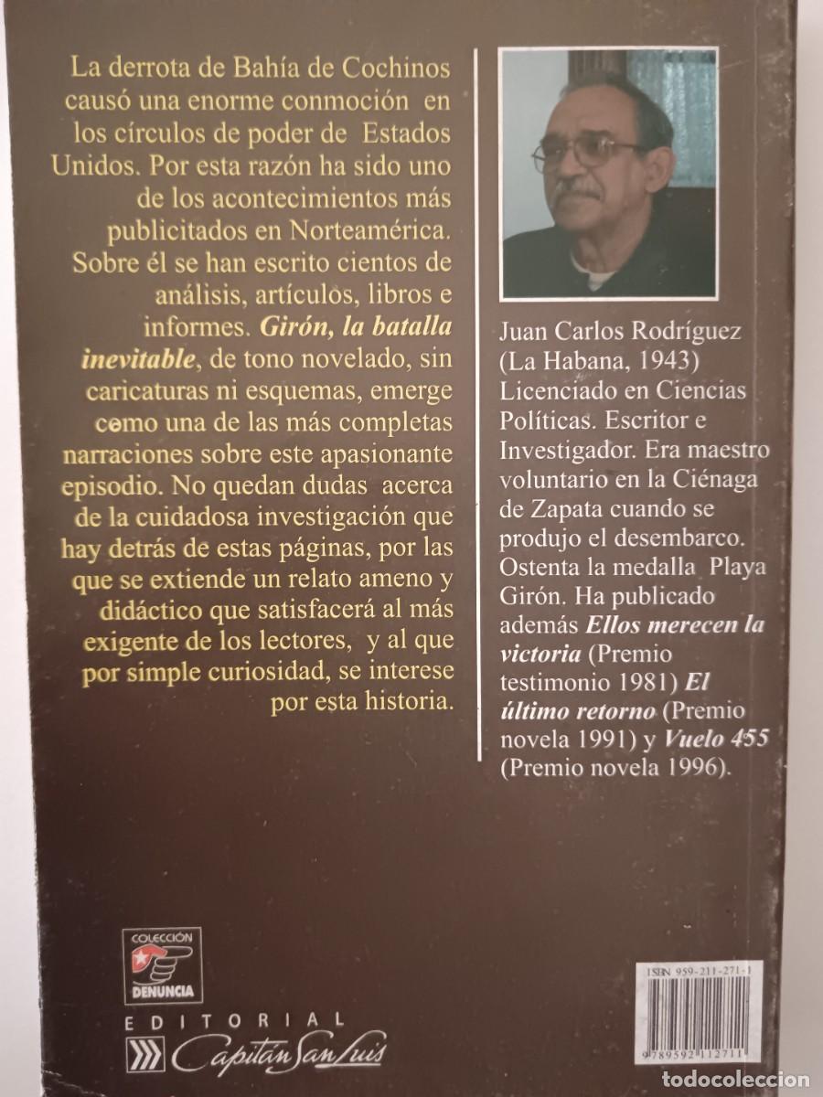 Libros de segunda mano: Juan Carlos Rodr&iacute;guez-Gir&oacute;n-Cuba. - Foto 2
