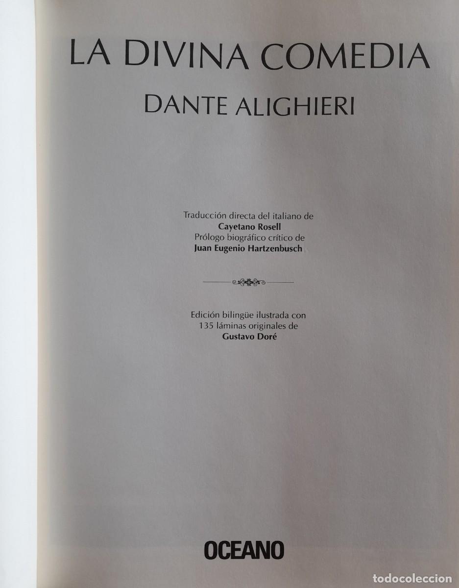 Libros de segunda mano: DANTE ALIGHIERI - LA DIVINA COMEDIA - OCEANO - Foto 4