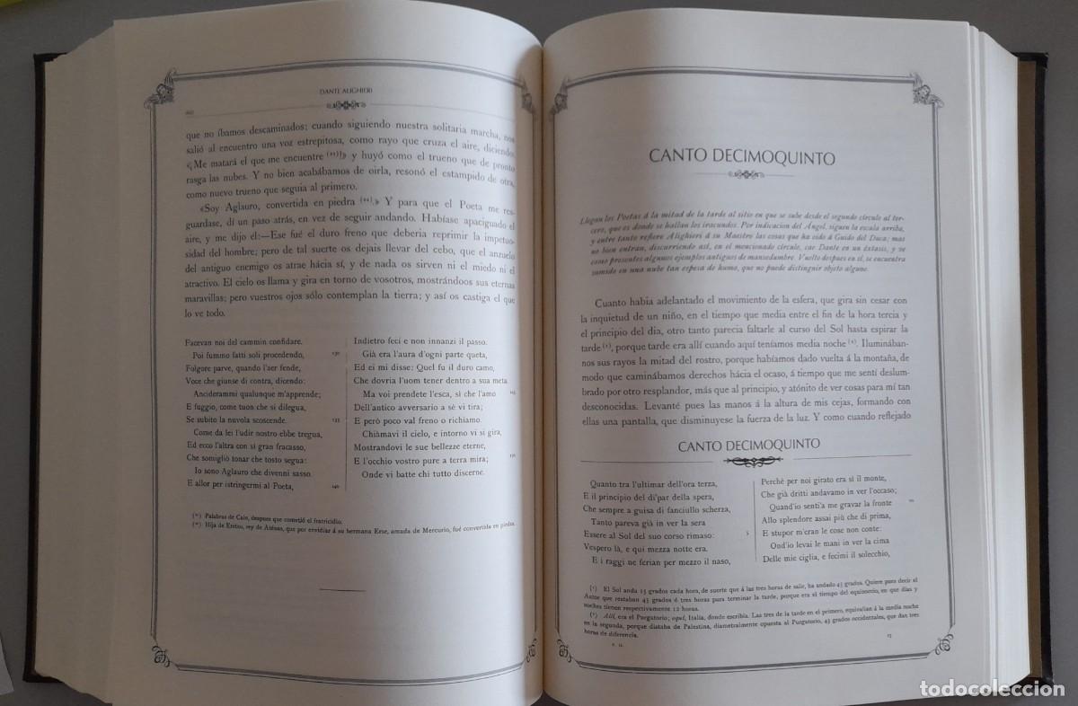 Libros de segunda mano: DANTE ALIGHIERI - LA DIVINA COMEDIA - OCEANO - Foto 7