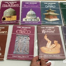 Libros de segunda mano: CÓMO RECONOCER EL ARTE CHINO, GÓTICO, GRIEGO, ETRUSCO EDITORIAL MÉDICA Y TÉCNICA S A 1978. 9TOMOS