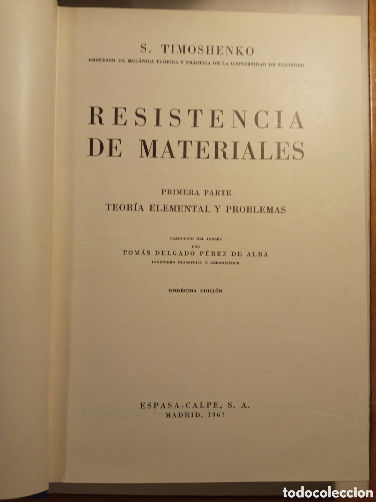 Libros de segunda mano: Libro Resistencia de materiales - Foto 2