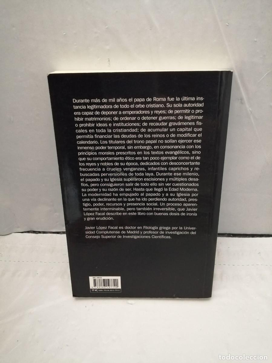 Libros de segunda mano: El declive del imperio vaticano (Primera edici&oacute;n) - Foto 2
