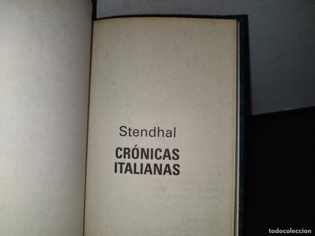 Libros de segunda mano: 84- CR&Oacute;NICAS ITALIANAS - STENDHAL. MILLENIUM. 100 JOYAS DEL MILENIO - 1998 - Foto 5