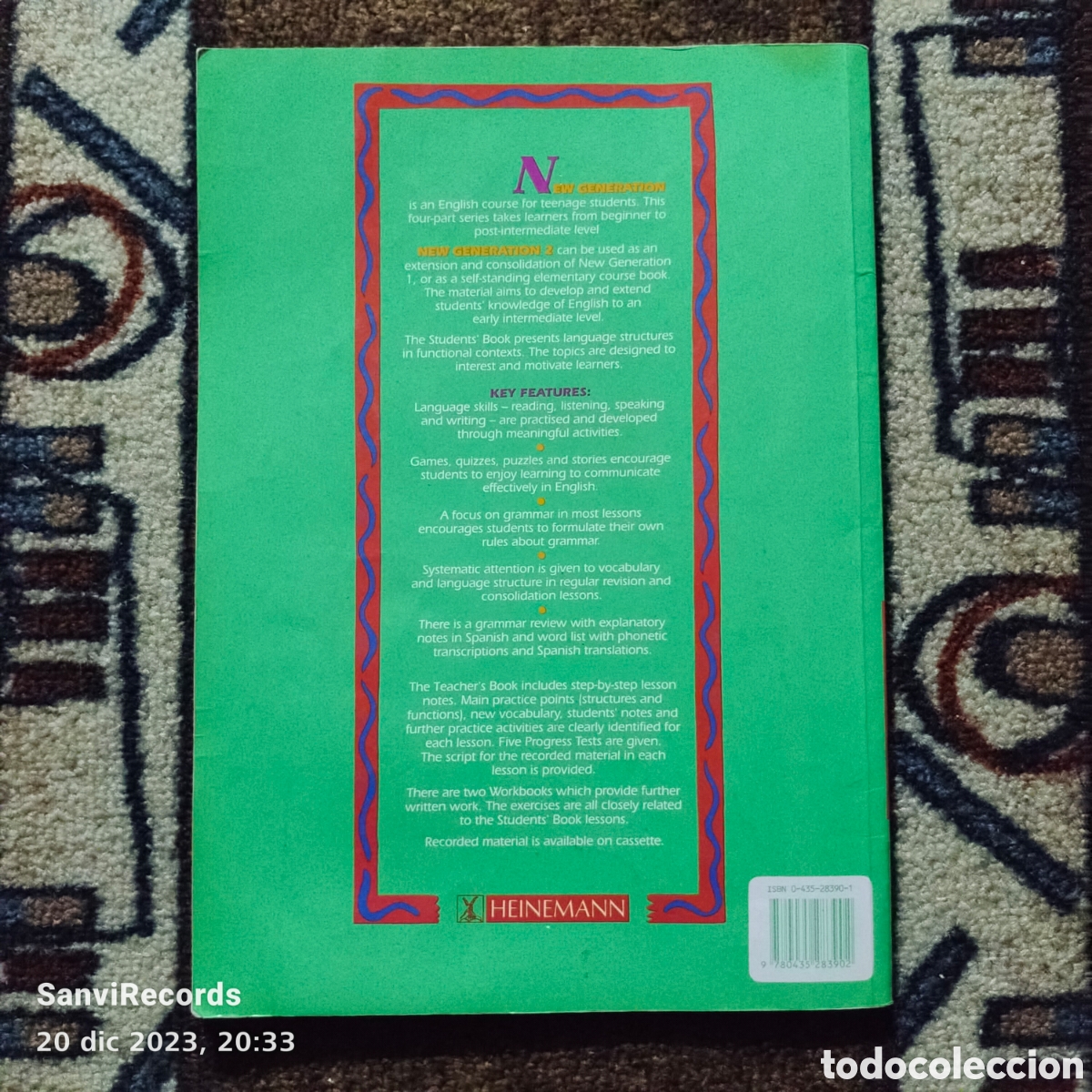 Libros de segunda mano: NEW GENERATION 2 (COLIN GRANGER DIGBY BEAUMONT) (HEINEMANN) - Foto 2