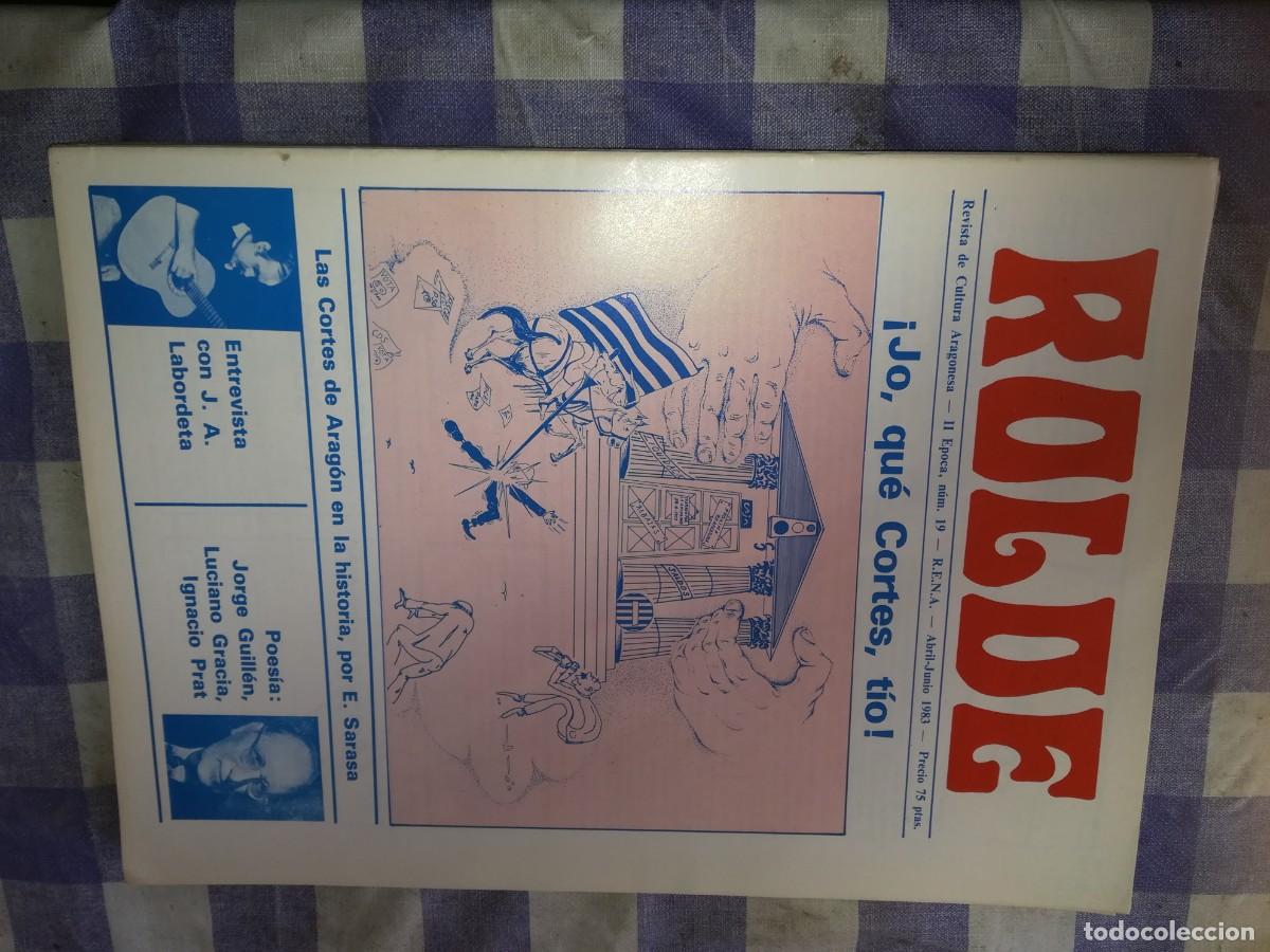Livres d'occasion: JO, QUE CORTES, TIO / REVISTA 19 DE 1983 / EVA 064 / ROLDE REVISTA CULTURA ARAGONESA