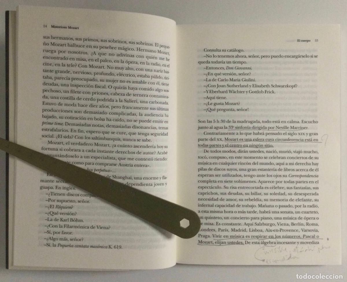Libros de segunda mano: MISTERIOSO MOZART. SOLLERS, Mozart. Alba Editorial. 2003. - Foto 1