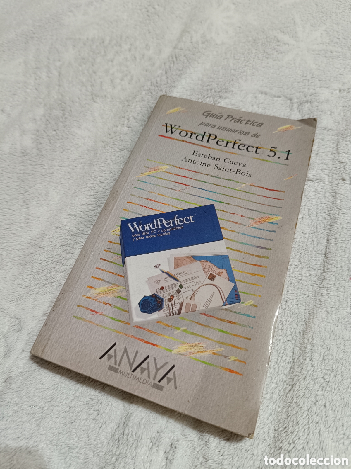 Libros de segunda mano: Libro Gu&iacute;a pr&aacute;ctica de WordPerfect 5.1 inform&aacute;tica 1991 - Foto 1