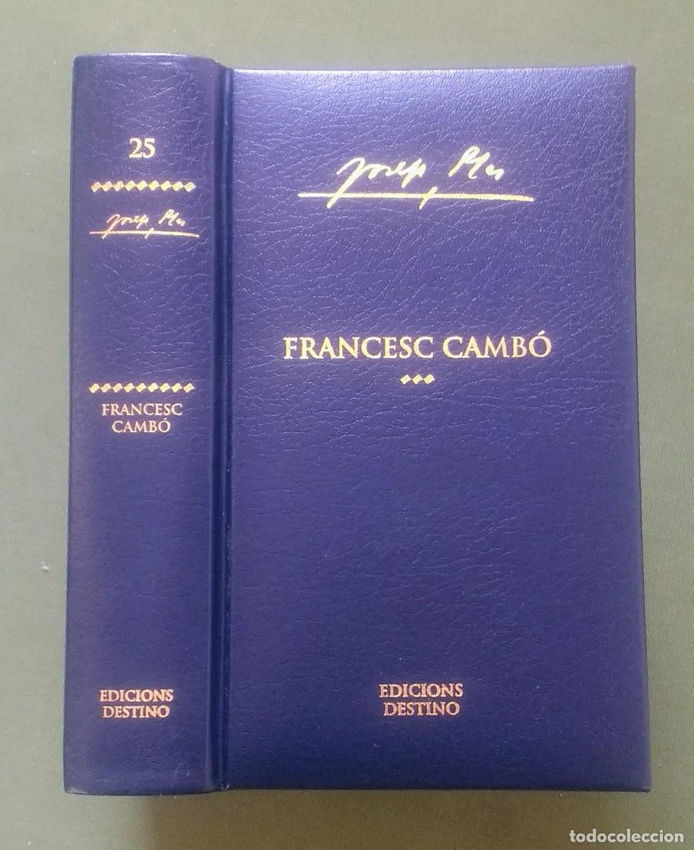 Libros de segunda mano: OBRA COMPLETA DE JOSEP PLA - 25 - FRANCESC CAMB&Oacute;. - Foto 1