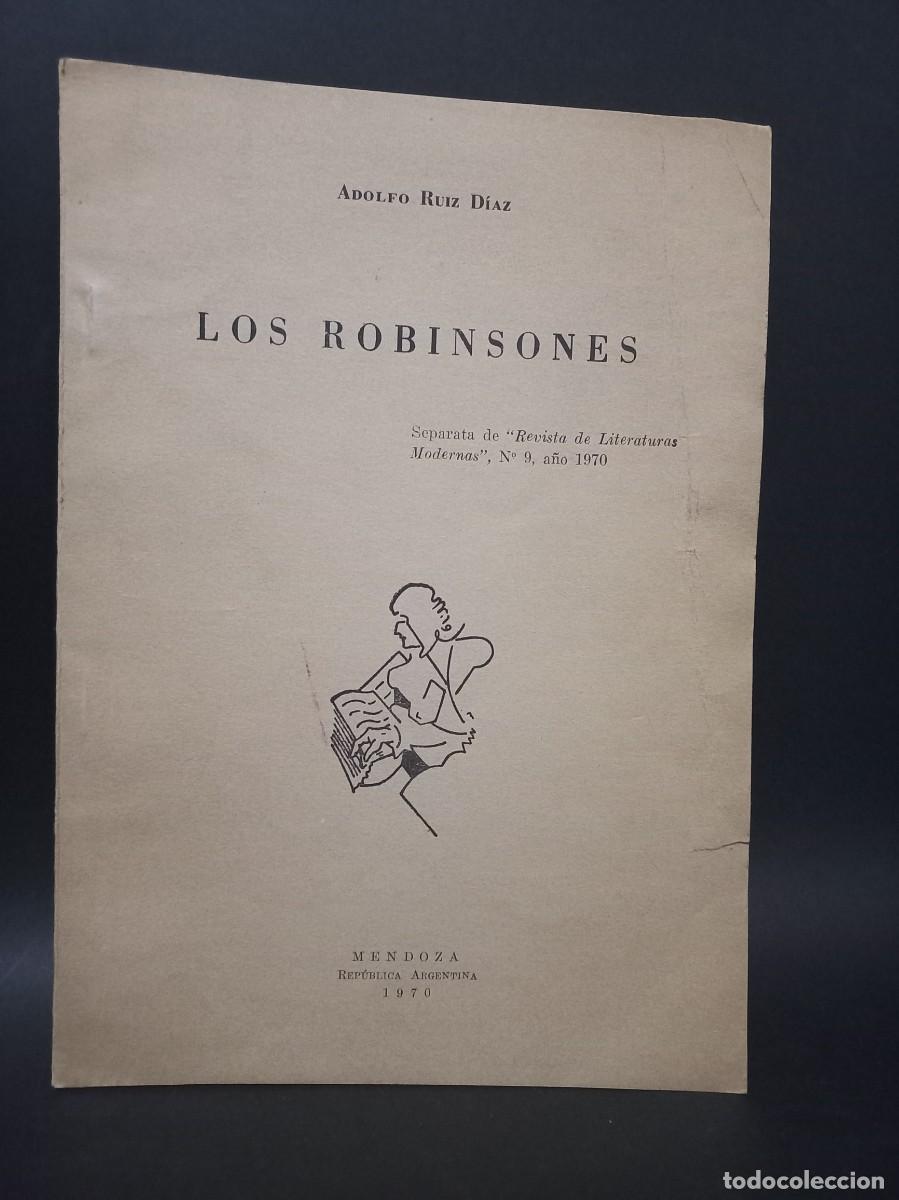 Libros de segunda mano: Adolfo Ruiz D&iacute;az - Los Robinsones - Primera edici&oacute;n - 1970 - Foto 1