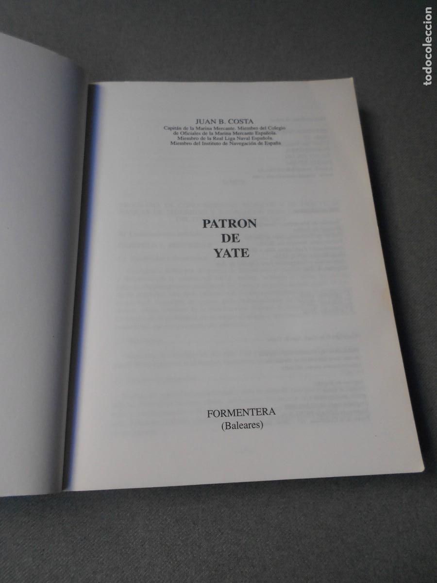 Libros de segunda mano: PATRON DE YATE - Foto 2