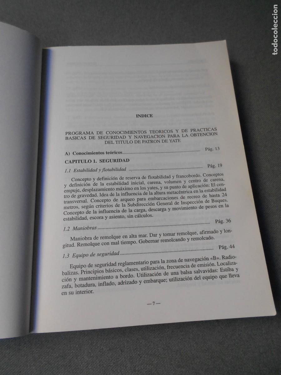 Libros de segunda mano: PATRON DE YATE - Foto 3