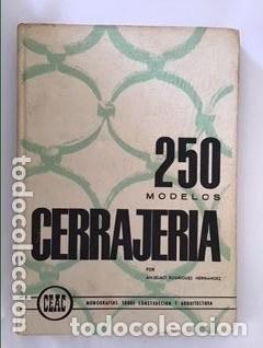Libros de segunda mano: 250 modelos de cerrajer&iacute;a. CEAC - Foto 1