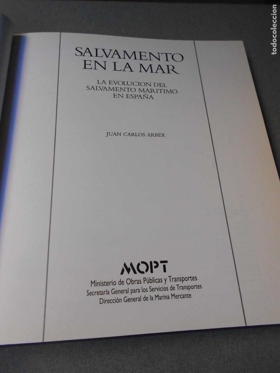 Libros de segunda mano: SALVAMENTO EN LA MAR - Foto 3