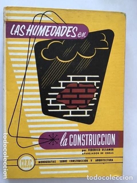 Libros de segunda mano: Las humedades en la construcci&oacute;n. CEAC - Foto 1