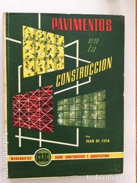 Libros de segunda mano: Pavimentos para la construcci&oacute;n. CEAC - Foto 1