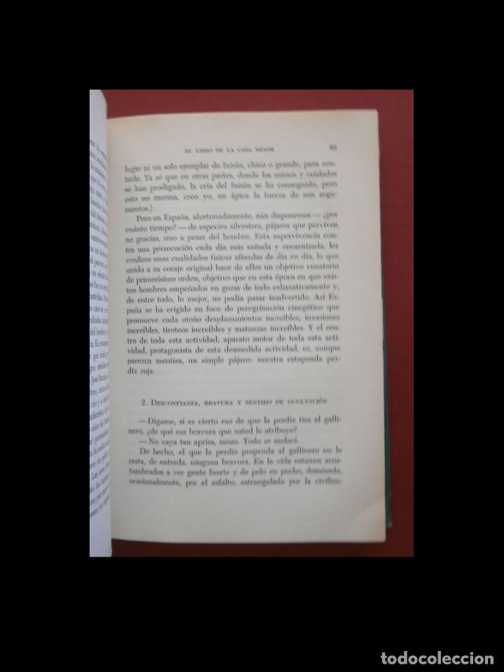 Libros de segunda mano: El libro de la caza menor. Miguel Delibes - Foto 4