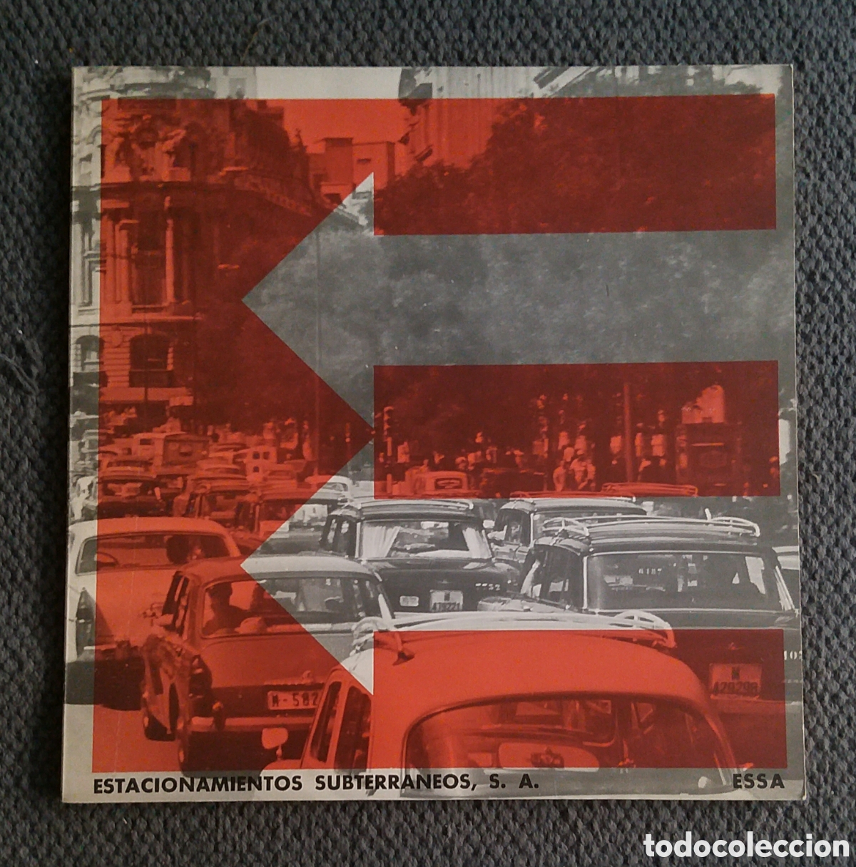Libros de segunda mano: ESTACIONAMIENTOS SUBTERRANEOS SA. Cat&aacute;logo a&ntilde;os 70