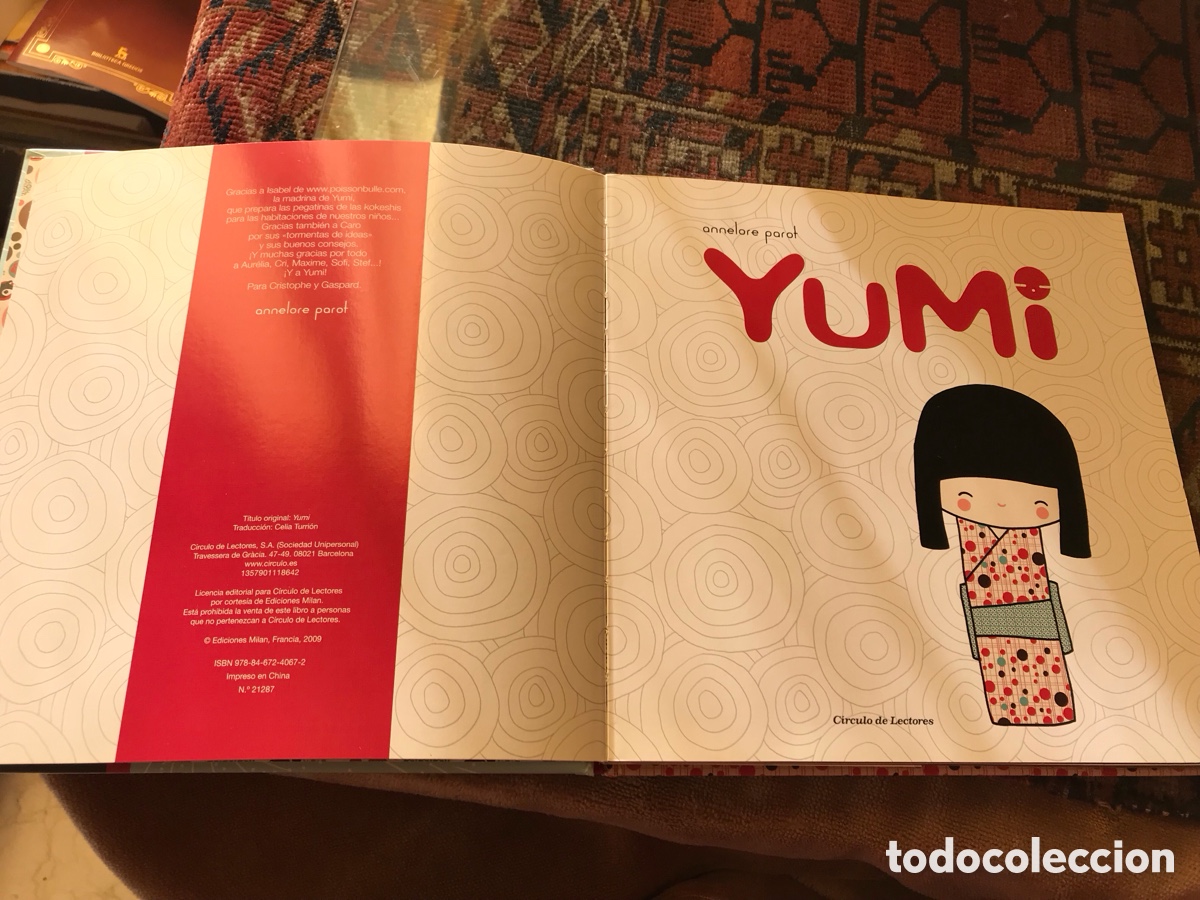 Libros de segunda mano: Yumi. Annelore Parot. C&iacute;rculo de lectores - Foto 4